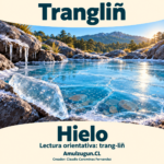 Hielo — ilustración educativa original de Amulzugun.CL
