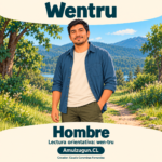 Hombre — ilustración educativa original de Amulzugun.CL
