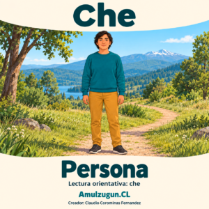 Persona — ilustración educativa original de Amulzugun.CL