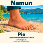 Pie — ilustración educativa original de Amulzugun.CL